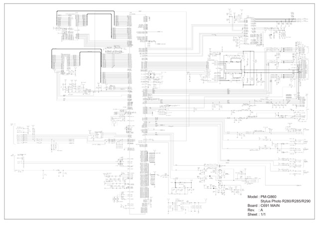 Epson R290 R280 R285 SERVICE MANUAL